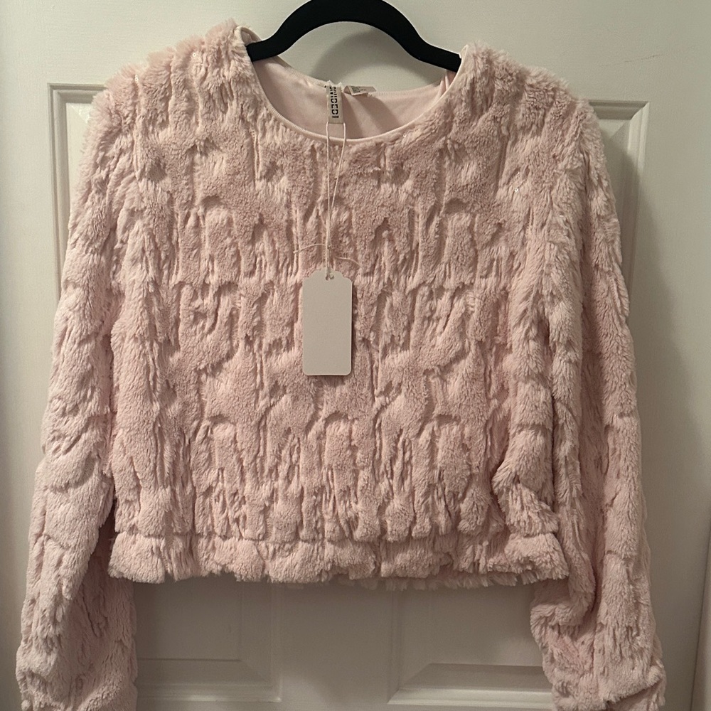 Divided Soft Pink Top